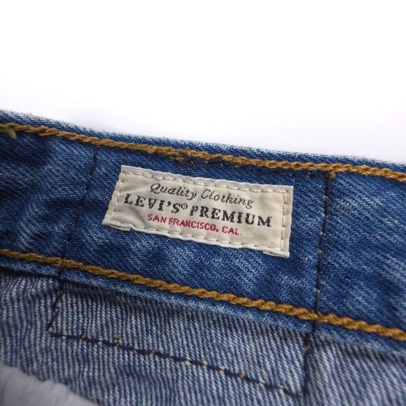 LEVIS Wedgie Icon Crop Jeans Athens Shut It 90s Y2k Clean Girl Minimal Normcore - Picture 8 of 10